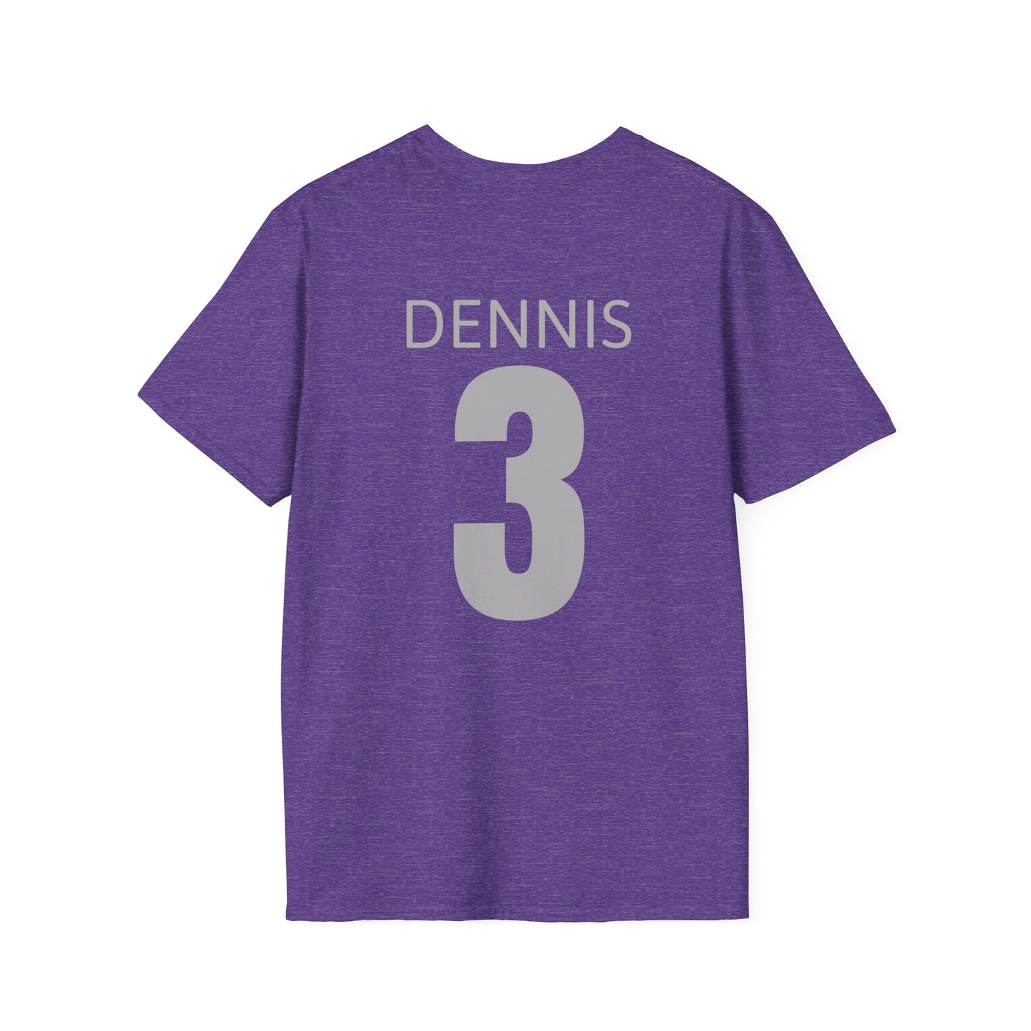 3 Softball Unisex Softstyle T-Shirt