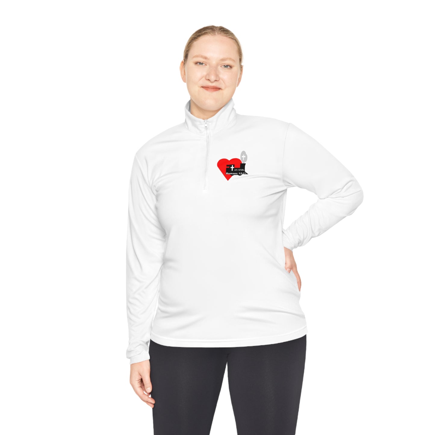 Life Station Logo Unisex Quarter-Zip Pullover